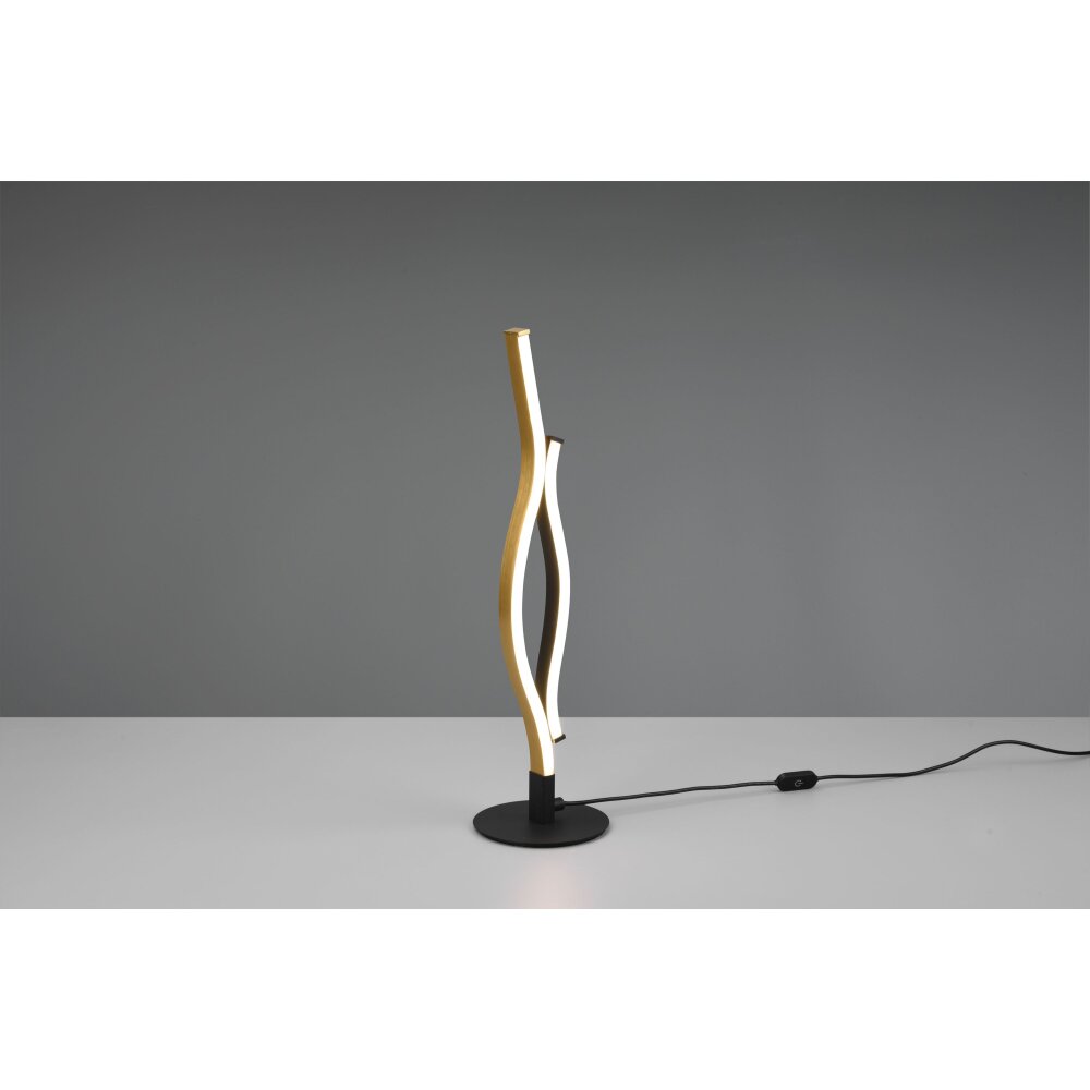 Trio Blaze Tischleuchte LED Messing, 1-flammig main product photo