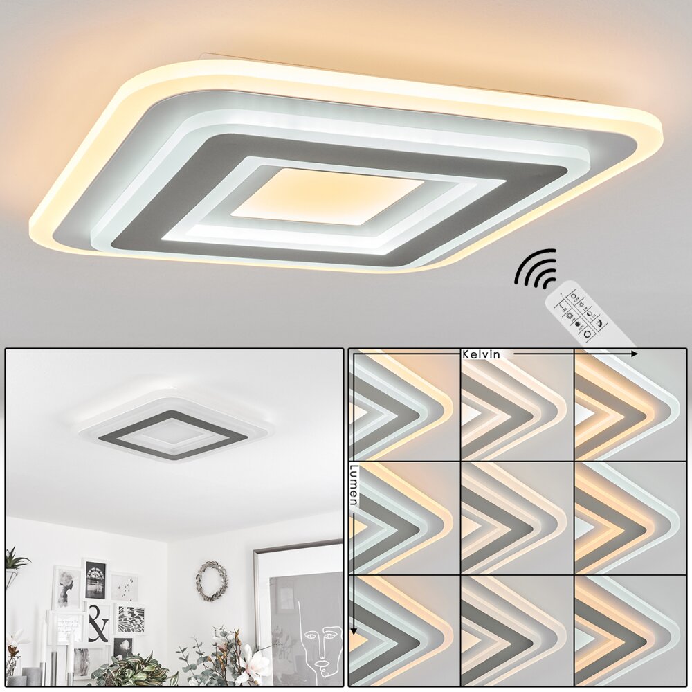 Wawo Deckenpanel LED Weiß, 1-flammig, Fernbedienung main product photo