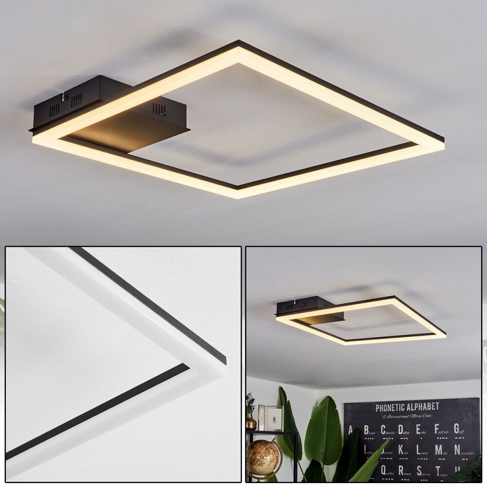 Taleta Deckenleuchte LED Schwarz, 1-flammig main product photo