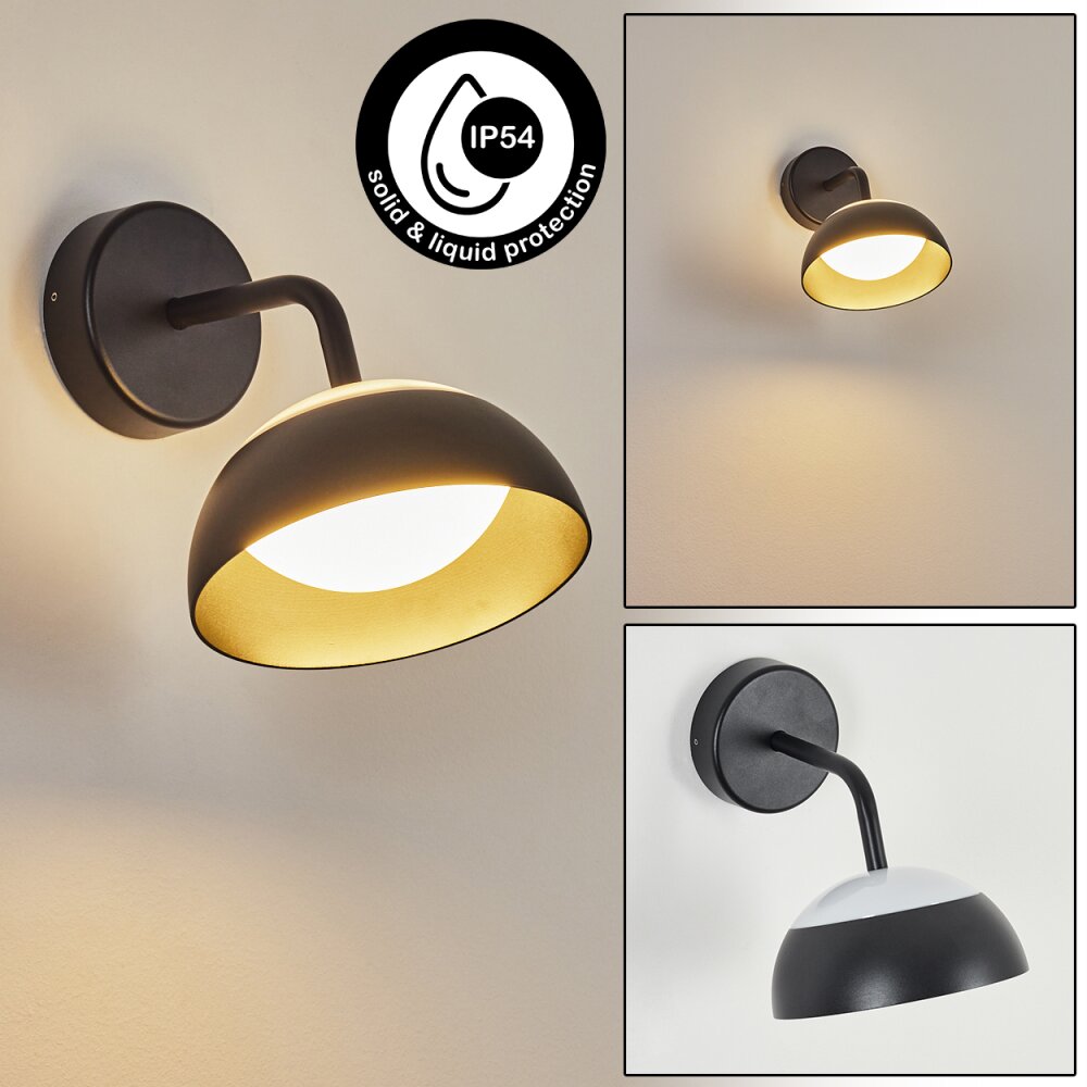 Ancemont Außenwandleuchte LED Schwarz, 1-flammig main product photo