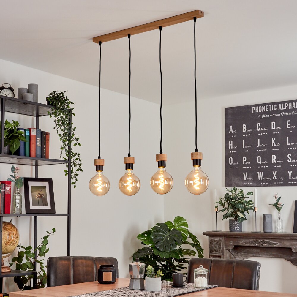 Harran Hängeleuchte Naturfarben, 4-flammig main product photo