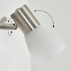 Villaseca Wandleuchte LED Nickel-Matt, 2-flammig Villaseca Wandleuchte LED Nickel-Matt, 2-flammig