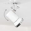 Lanrigan Deckenleuchte LED Chrom, Weiß, 3-flammig