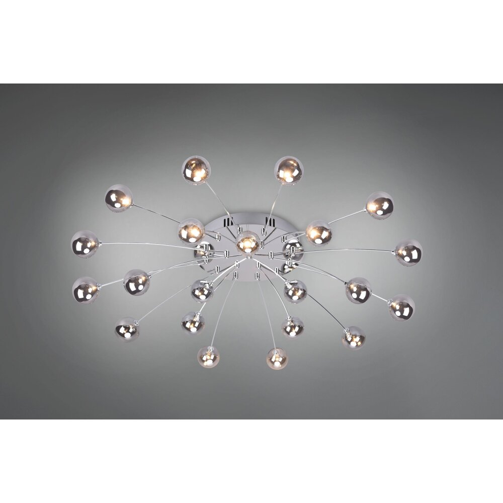 Trio Bullet Deckenleuchte LED Chrom, 21-flammig main product photo