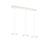 Trio Tray Pendelleuchte LED Weiß, 3-flammig