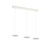 Trio Tray Pendelleuchte LED Weiß, 3-flammig