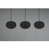 Trio Tray Pendelleuchte LED Schwarz, 3-flammig