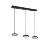 Trio Tray Pendelleuchte LED Schwarz, 3-flammig