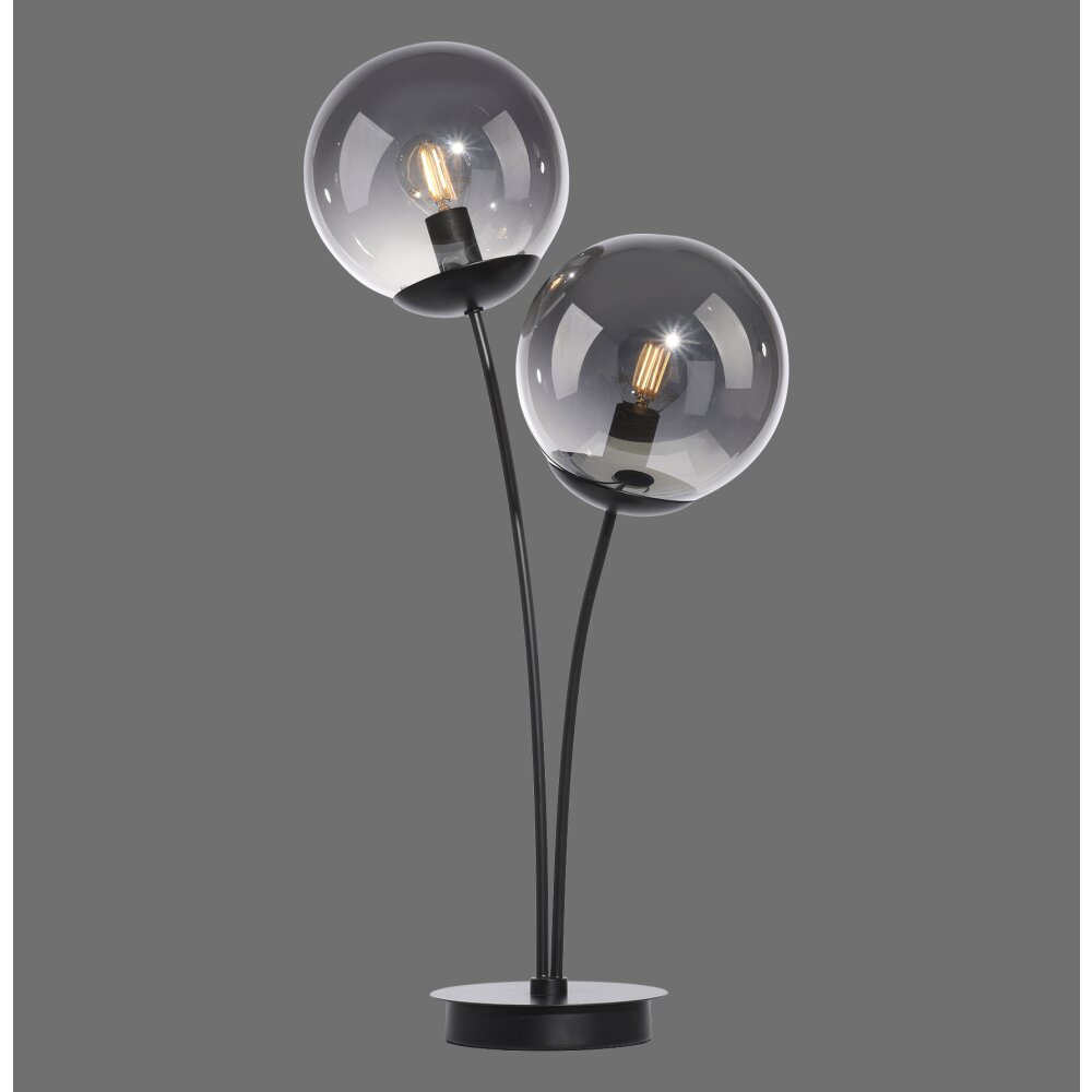 Leuchten Direkt BIG WIDOW Tischleuchte Schwarz 14605-18 | Tischlampen