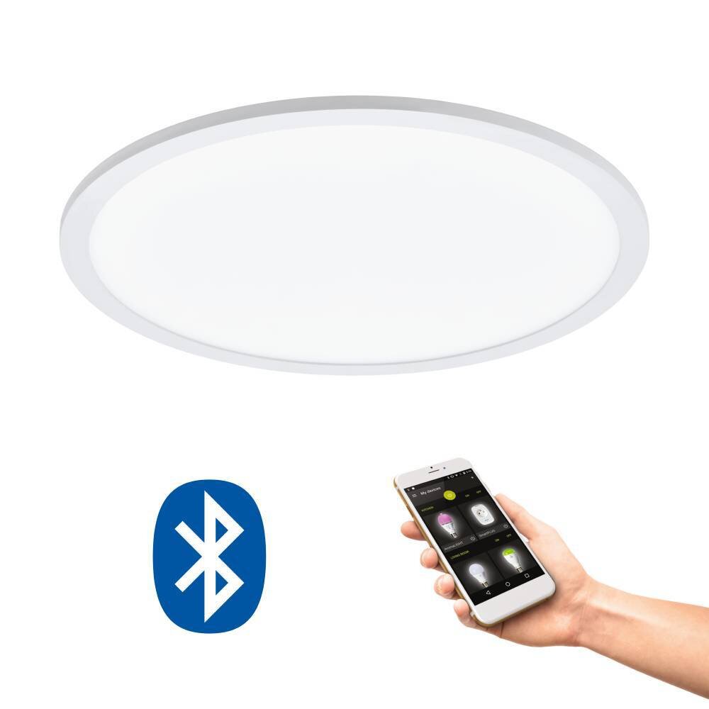 Eglo Leuchten SARSINA-C Deckenpanel LED Weiß, 1-flammig, Fernbedienung, Farbwechsler main product photo