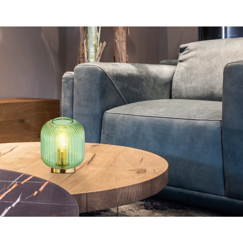 Globo NORMY Tischleuchte Messing, 1-flammig main product photo