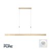 Paul Neuhaus PURE-MOTO Pendelleuchte LED Messing, 3-flammig, Fernbedienung