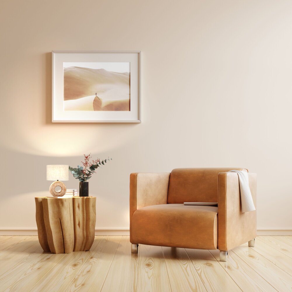 Fischer & Honsel Hanke Tischleuchte Holzoptik, 1-flammig main product photo