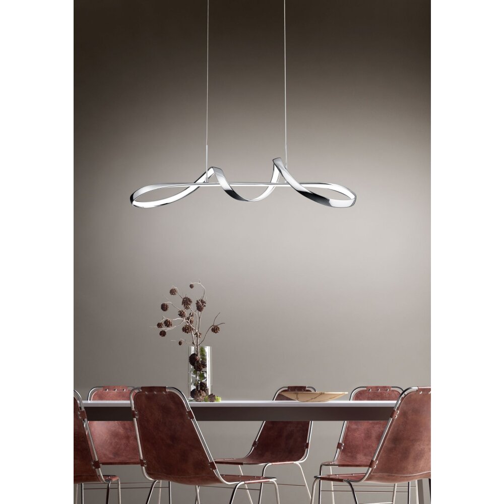 Reality Perugia Pendelleuchte LED Chrom, 1-flammig main product photo