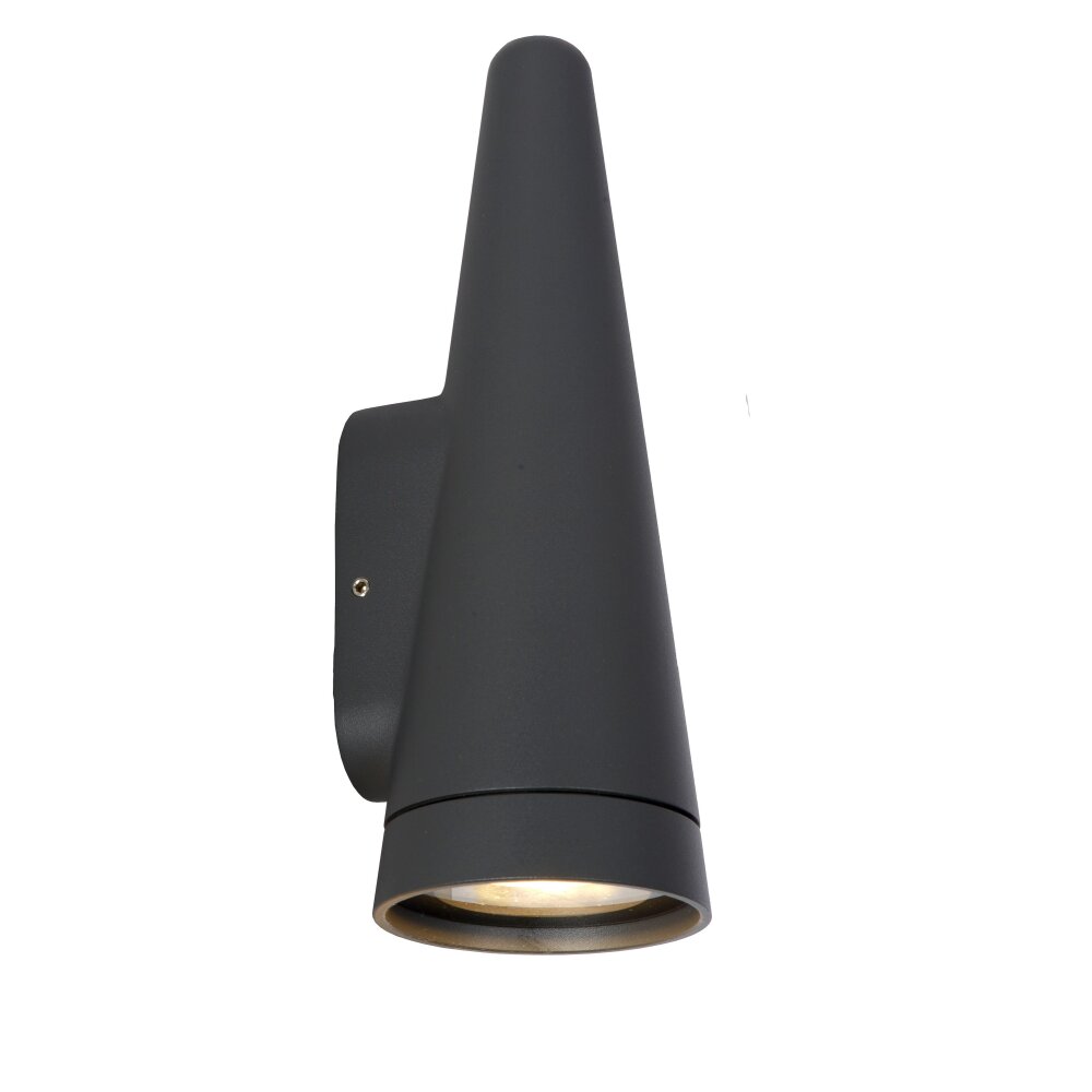 Lucide WIZARD Außenwandleuchte Anthrazit, 1-flammig main product photo