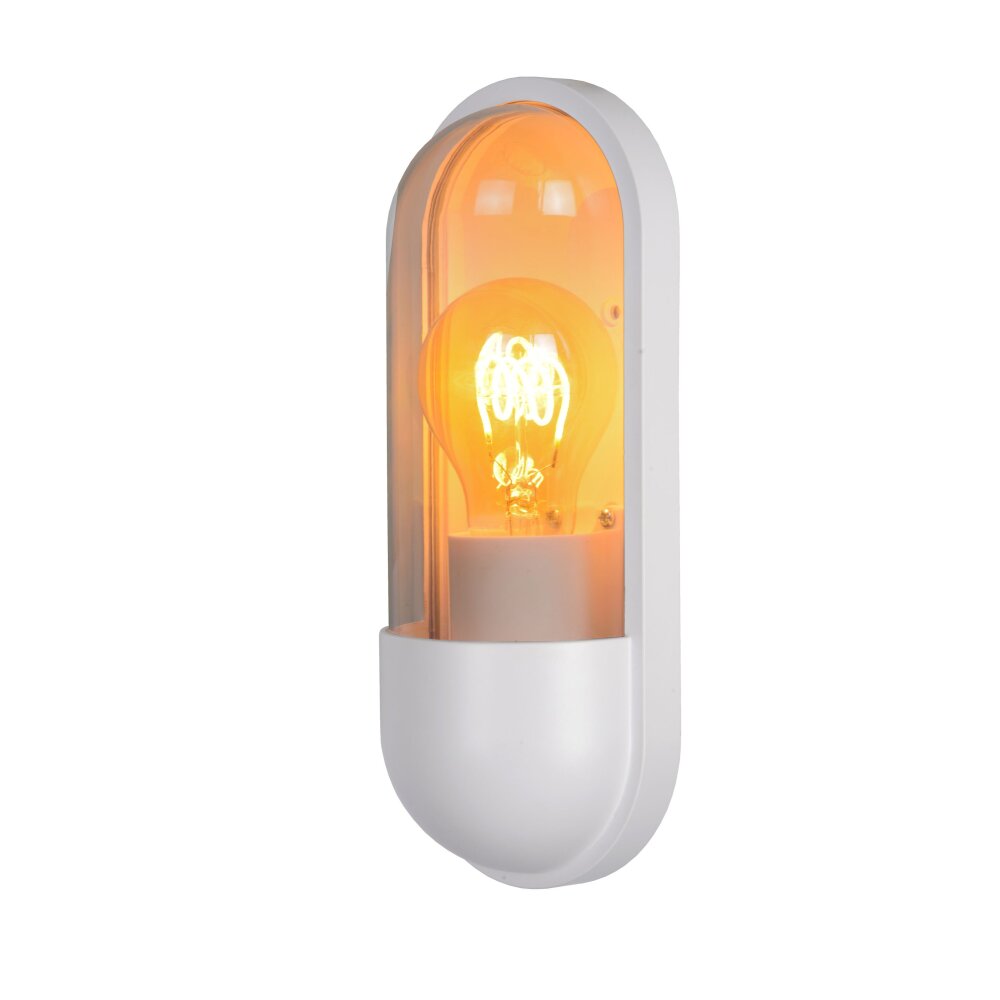 Lucide CAPSULE Außenwandleuchte Weiß, 1-flammig main product photo