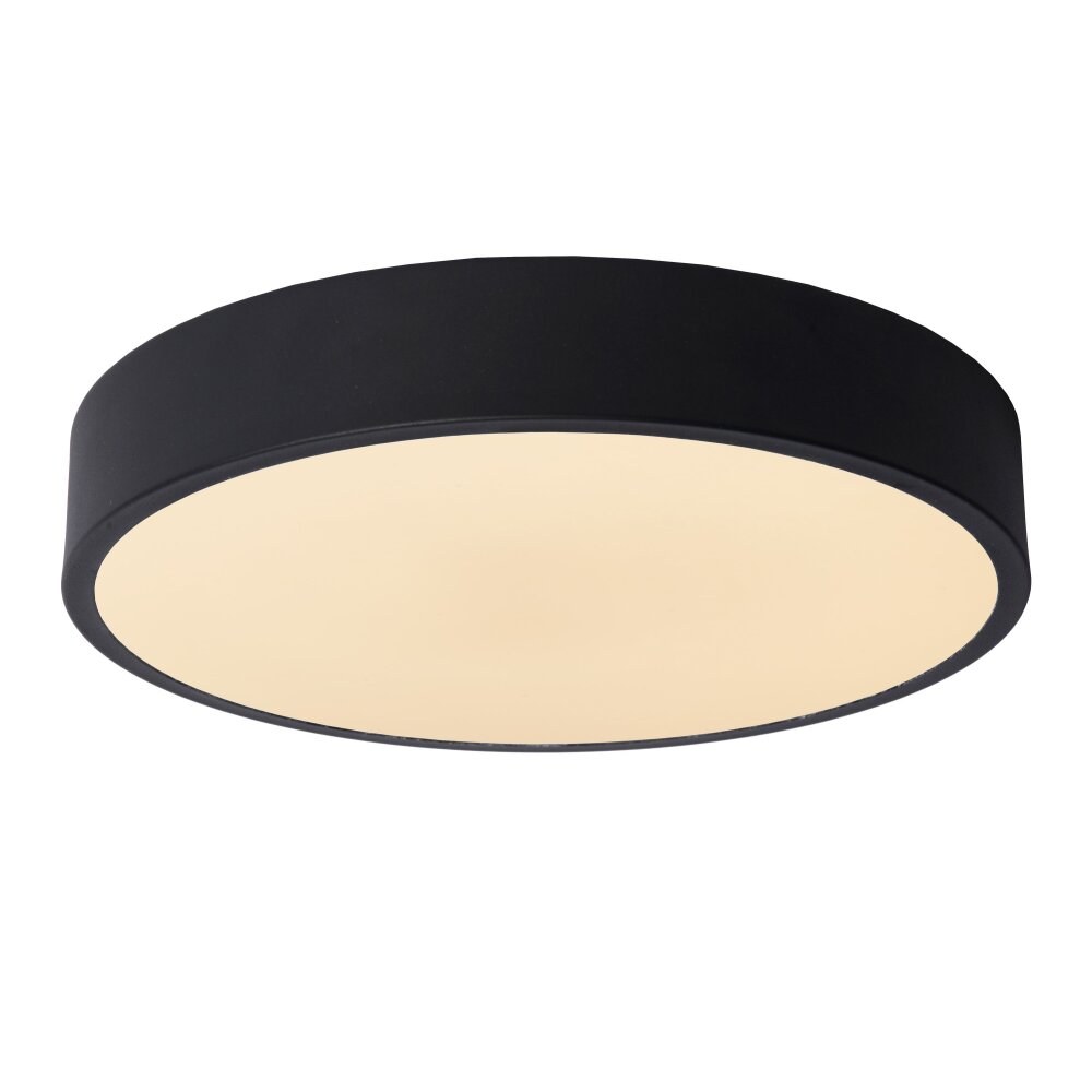 Lucide UNAR Deckenpanel LED Schwarz, 1-flammig main product photo