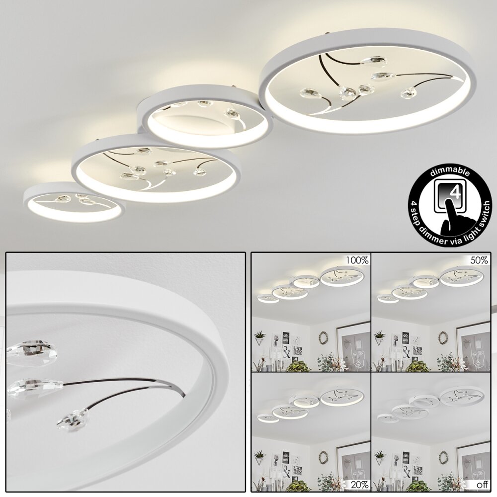 Fombillou Deckenleuchte LED Weiß, 1-flammig main product photo