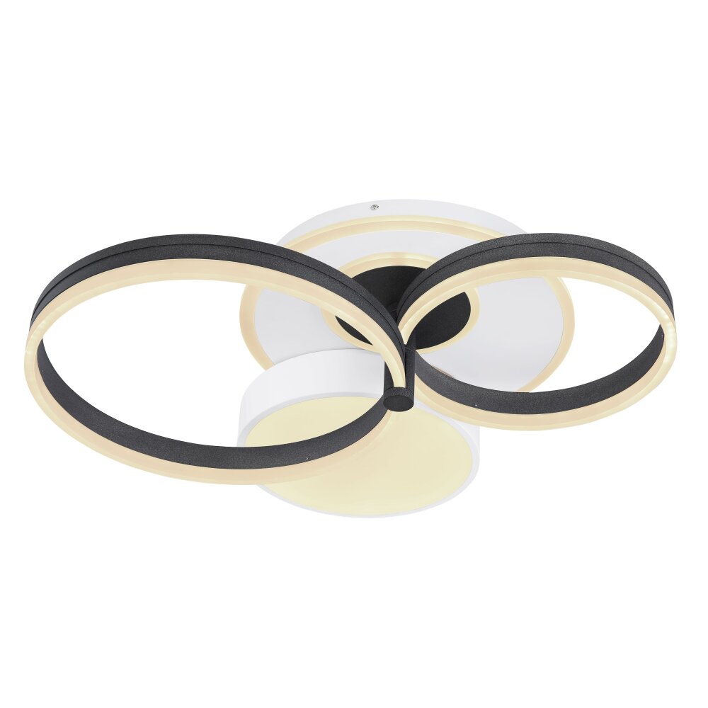 Globo JACK Deckenleuchte LED Weiß, 1-flammig, Fernbedienung main product photo