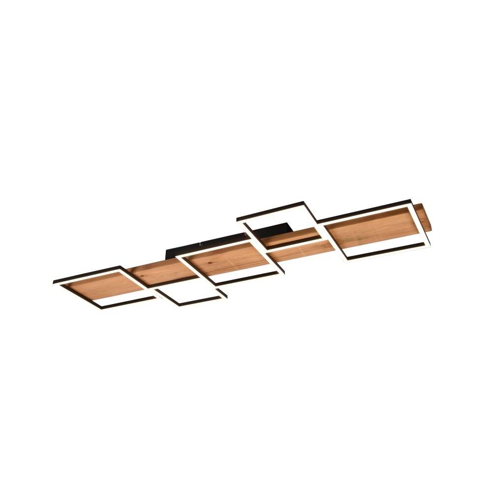 Trio Harper Deckenleuchte LED Naturfarben, Schwarz, Weiß, 1-flammig main product photo