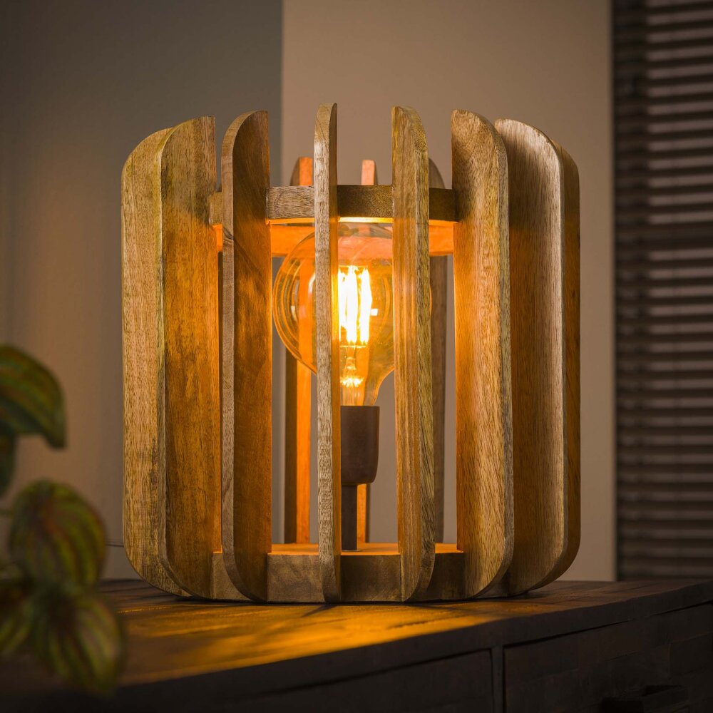 Pirmil Tischleuchte Naturfarben, 1-flammig main product photo