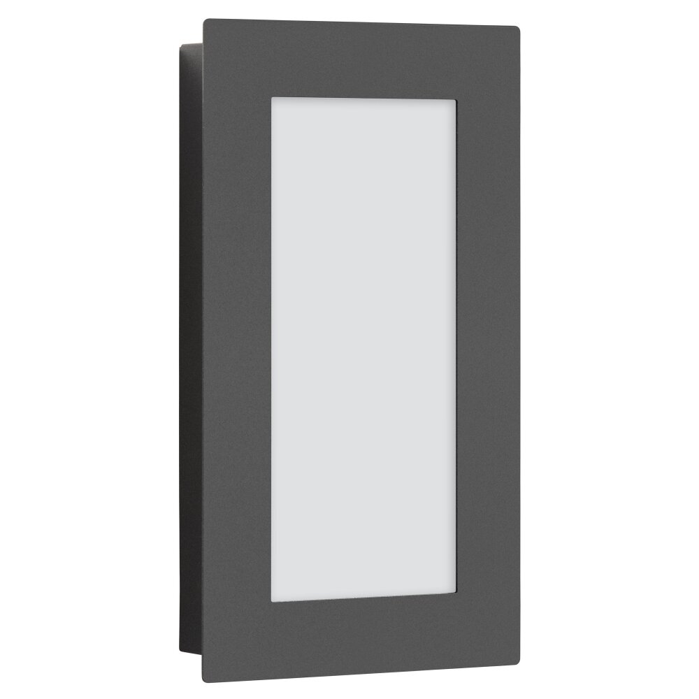 LCD Lamberg Außenwandleuchte LED Grau, 1-flammig main product photo