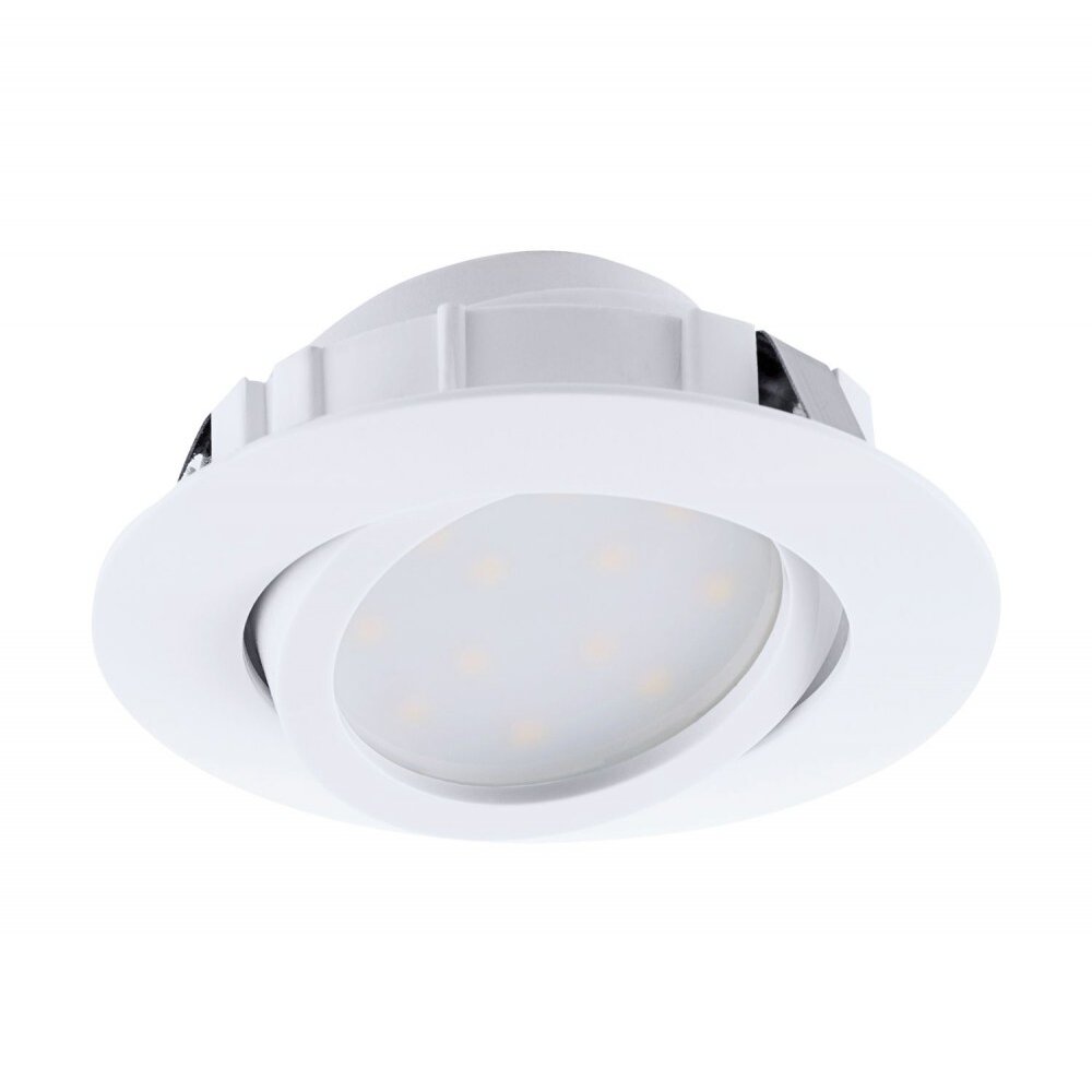 Eglo PINEDA Wand-/Deckeneinbauleuchte LED Weiß, 1-flammig main product photo