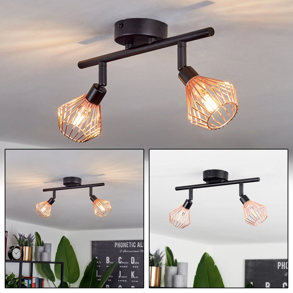 Grönhöj Deckenleuchte Schwarz, 2-flammig main product photo