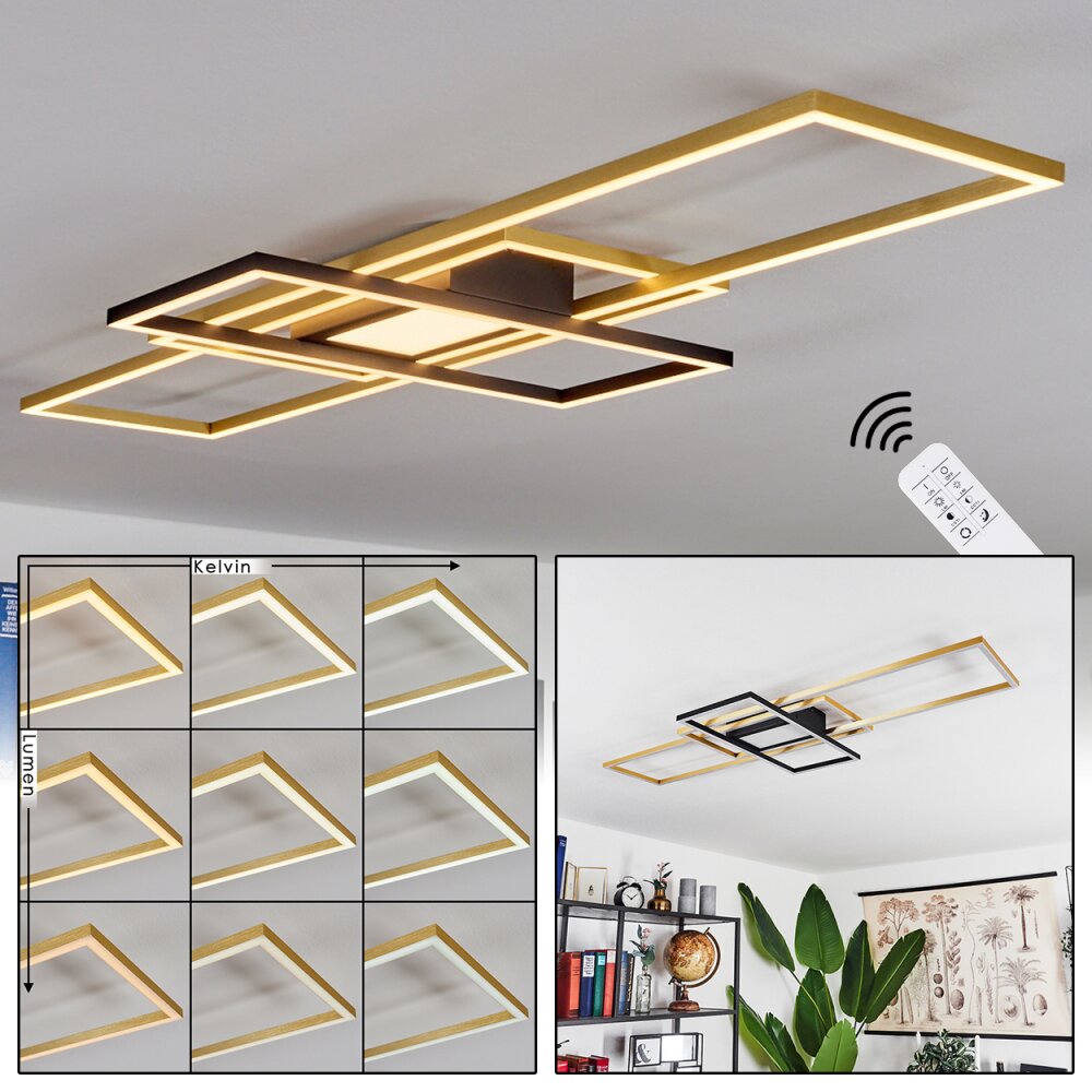 Alsterbro Deckenleuchte LED Schwarz, 1-flammig main product photo