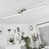 Kudus Deckenleuchte LED Chrom, 1-flammig