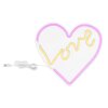 Globo LOVE Dekoleuchte LED Transparent, Klar, 1-flammig