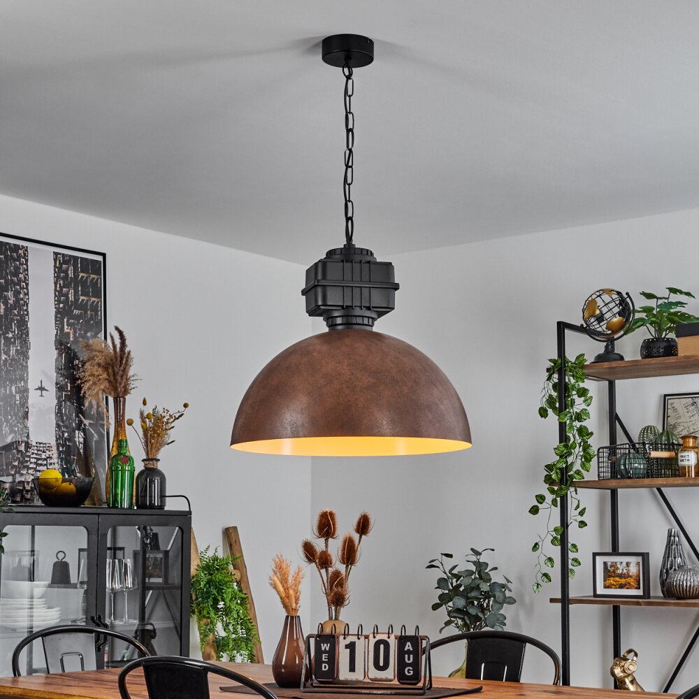 Amorots Hängeleuchte Schwarz, 1-flammig main product photo