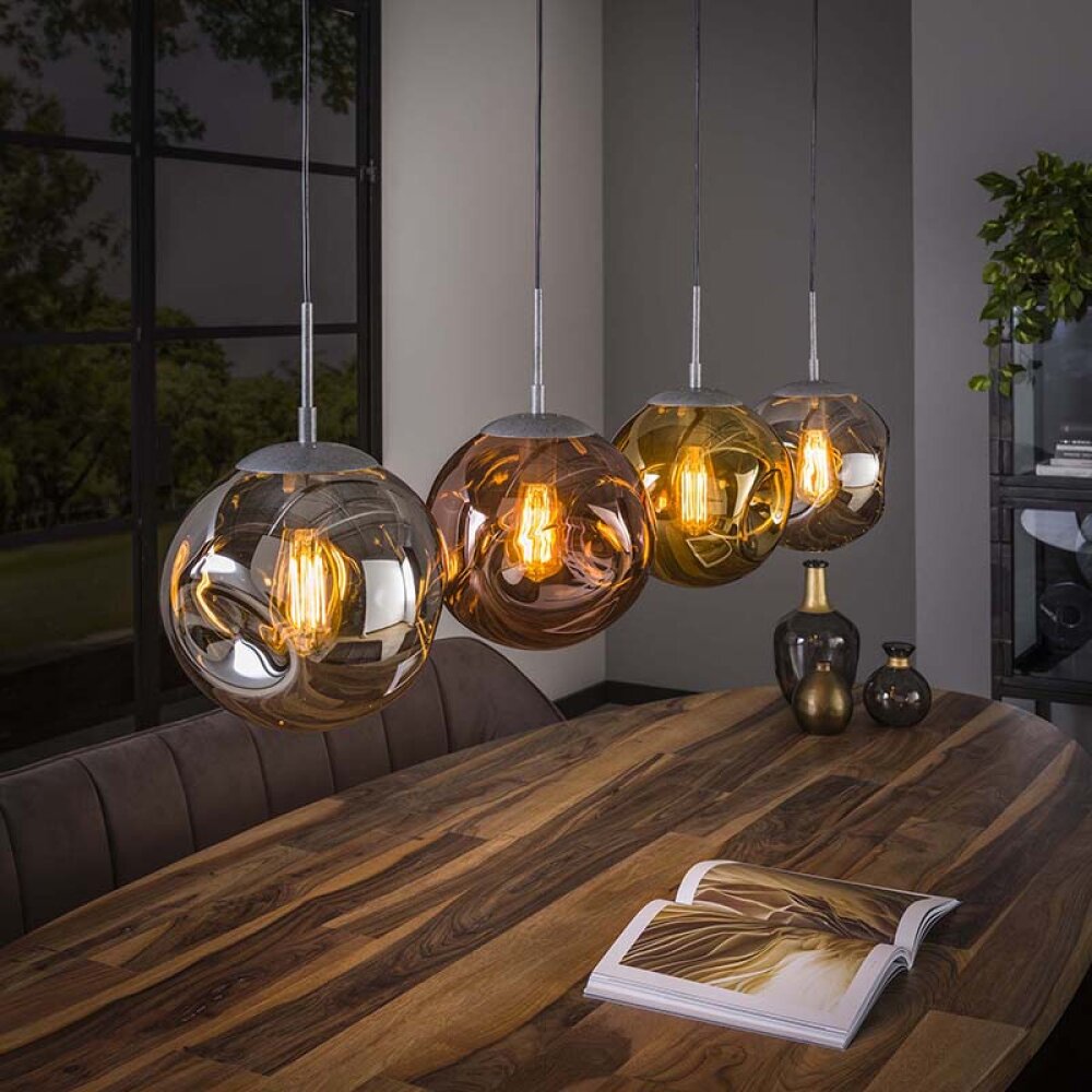 Stellar Pendelleuchte Anthrazit, 4-flammig main product photo