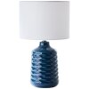 Brilliant Ilysa Tischleuchte Blau, 1-flammig