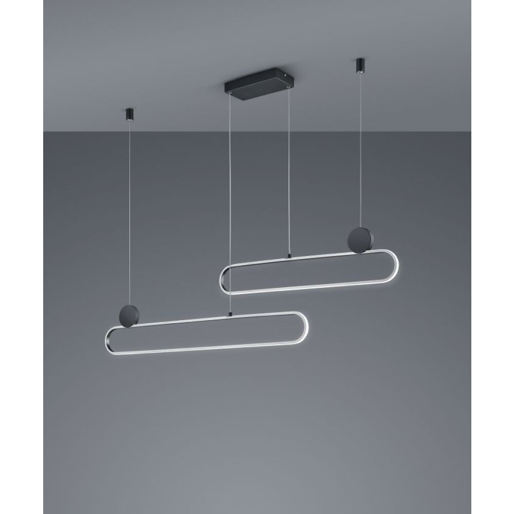 Trio Grant Pendelleuchte LED Aluminium, 1-flammig main product photo