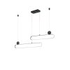 Trio Grant Pendelleuchte LED Aluminium, 1-flammig