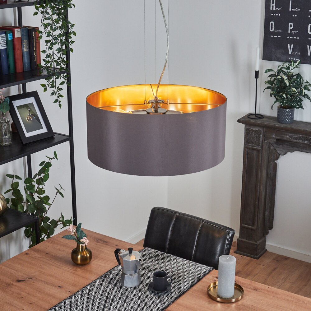Elsa Hängeleuchte Nickel-Matt, 3-flammig main product photo