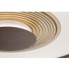 Fischer & Honsel Veit Deckenleuchte LED Gold, Rostfarben, 1-flammig, Fernbedienung