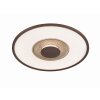 Fischer & Honsel Veit Deckenleuchte LED Gold, Rostfarben, 1-flammig, Fernbedienung