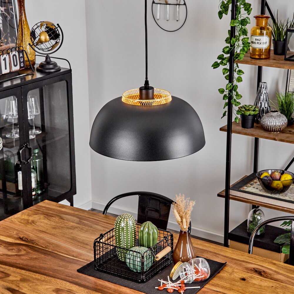 Wambez Hängeleuchte Schwarz, 1-flammig main product photo