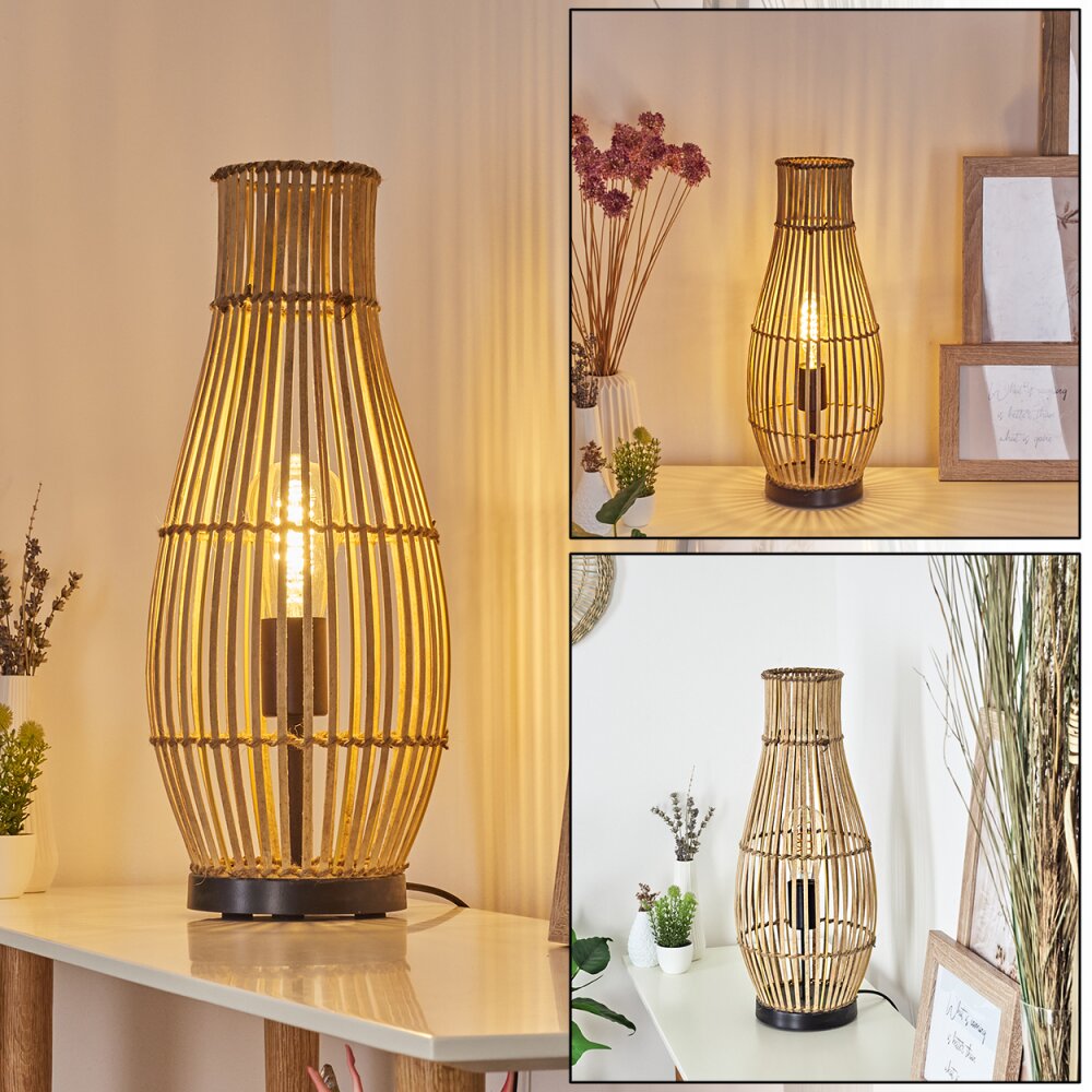 Saranda Tischleuchte Schwarz, 1-flammig main product photo