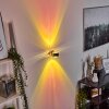 Sapri Wandleuchte Chrom, 1-flammig