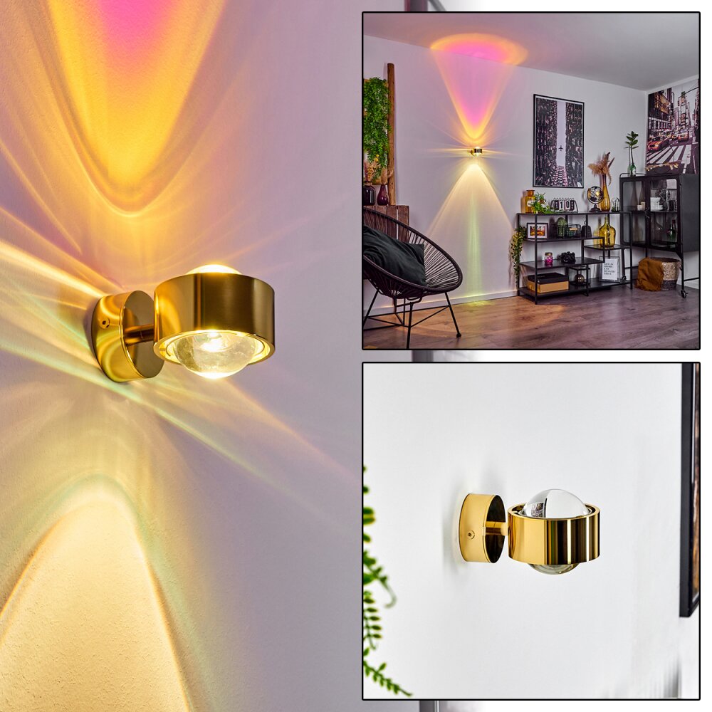 Sapri Wandleuchte Gold, 1-flammig main product photo