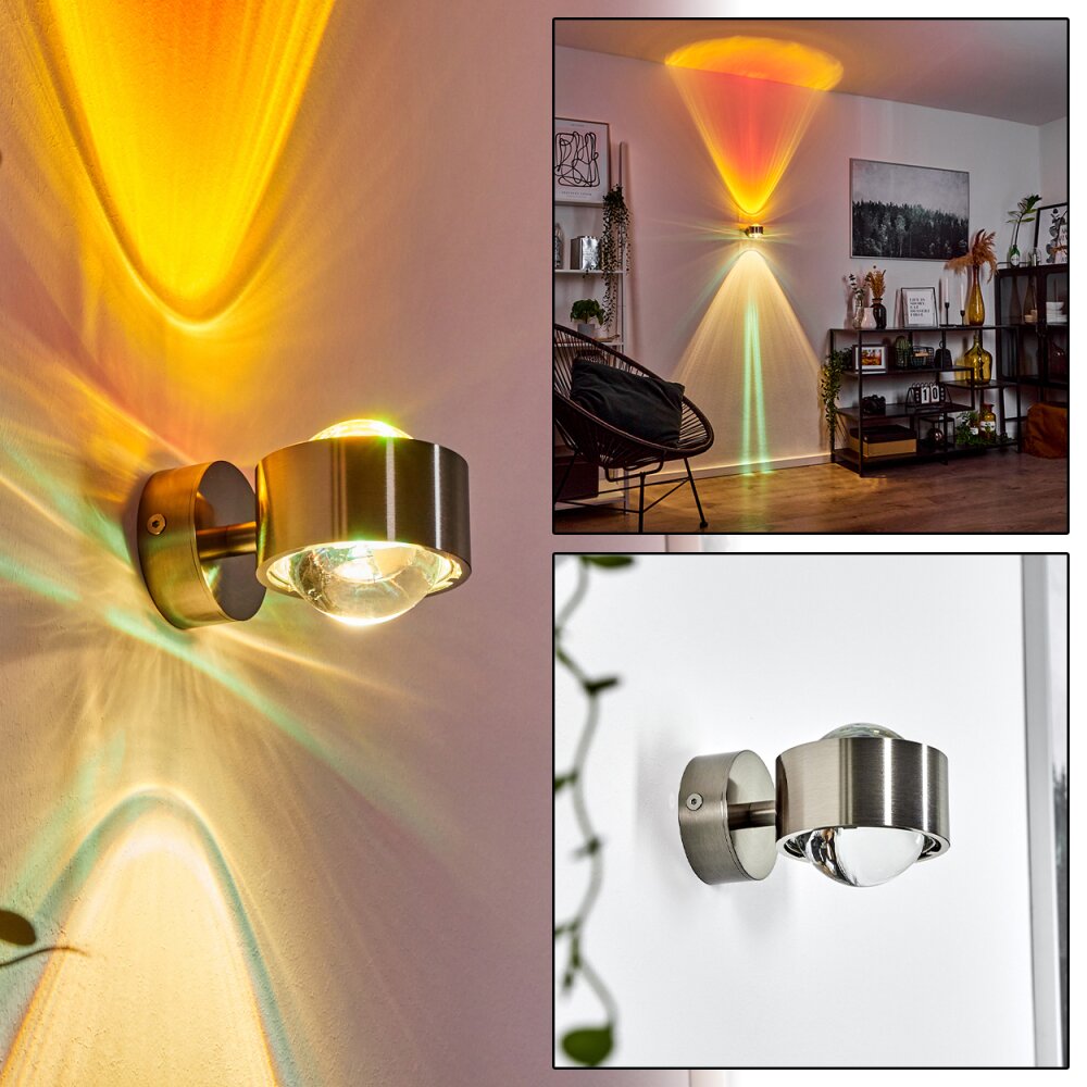Sapri Wandleuchte Nickel-Matt, 1-flammig main product photo