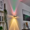 Sapri Wandleuchte Chrom, 1-flammig