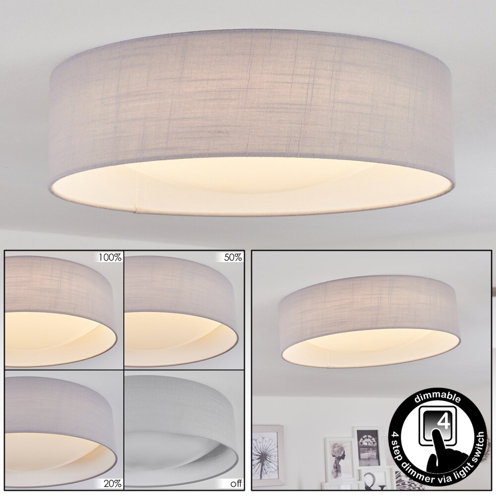 Aveledo Deckenleuchte Weiß, 1-flammig main product photo