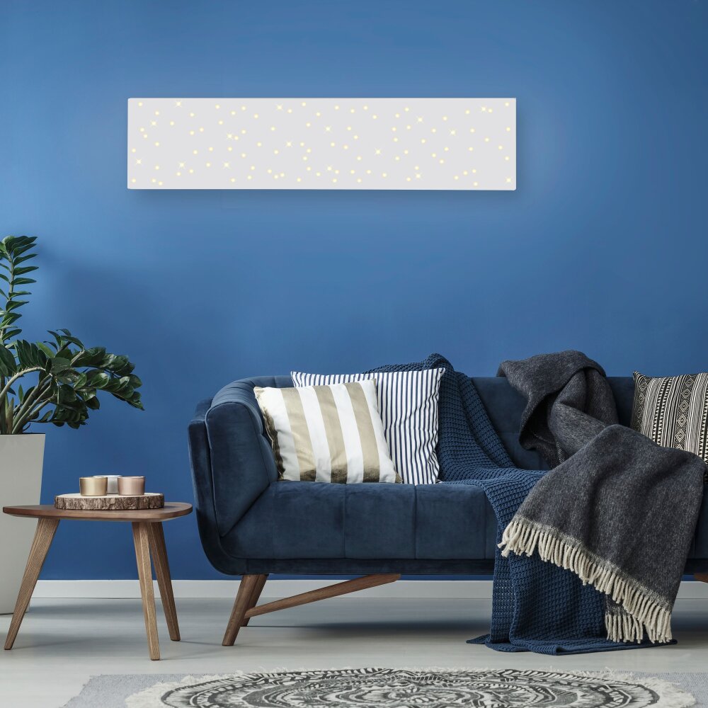 Leuchten Direkt SPARKLE Deckenpanel LED Weiß, 1-flammig, Fernbedienung main product photo
