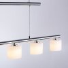 Paul Neuhaus HYDRA Pendelleuchte LED Stahl gebürstet, 5-flammig