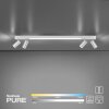 Paul Neuhaus PURE-LINES Deckenleuchte LED Aluminium, 1-flammig, Fernbedienung