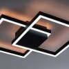 Paul Neuhaus Q-MARKO Deckenleuchte LED Schwarz, 1-flammig, Fernbedienung, Farbwechsler